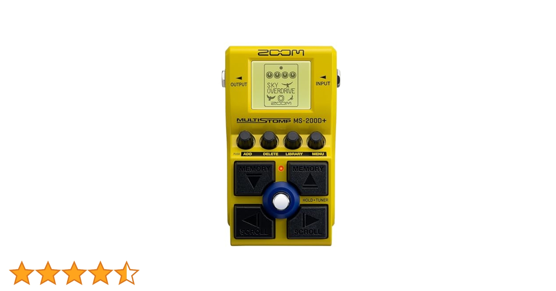 Amazon.co.jp: ZOOM ズーム MS-200D+ マルチストンプペダル
